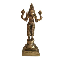 Pure Brass Dashavatara Idol Set 10 Statues) | Vishnu's Ten Avatars Murti Collection Brass Ware