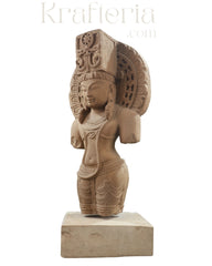 The Eternal Radiance - A Sculpture of Surya the Sun God