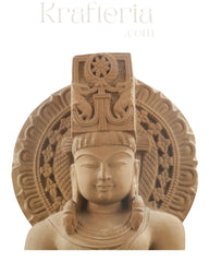 The Eternal Radiance - A Sculpture of Surya the Sun God