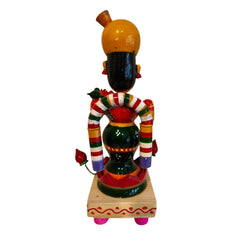 Etikoppaka Wooden Lakshmi Devi – Symbol of Fortune and Abundance Etikoppaka Lacquerware