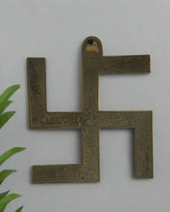 Divine Swastik Emblem – Symbol of Peace & Harmony Brass Ware