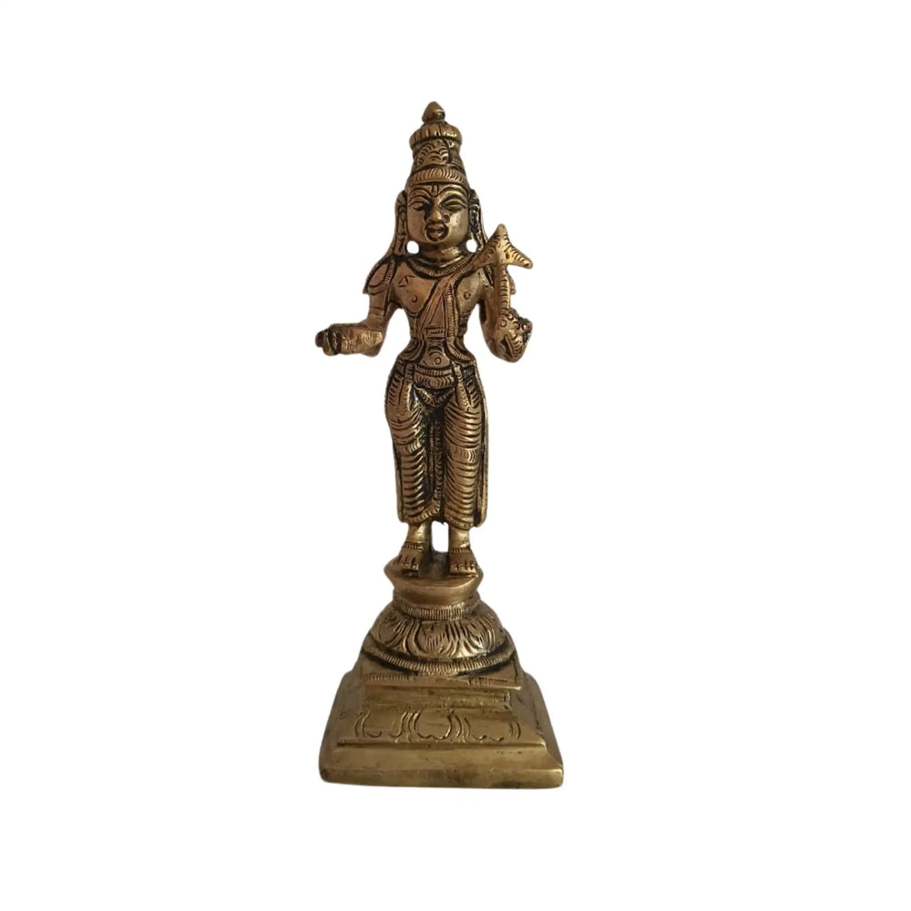 Pure Brass Dashavatara Idol Set 10 Statues) | Vishnu's Ten Avatars Murti Collection Brass Ware