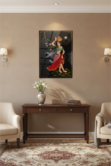 Moonlit grace Nirmal painting
