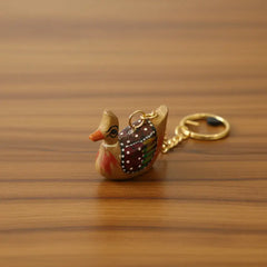 Hand-Carved Wooden Key Chains from Jaipur Accessories