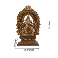 Panchaloha Lord Ganesh Idol-Blessings of Prosperity Karthick's metal art