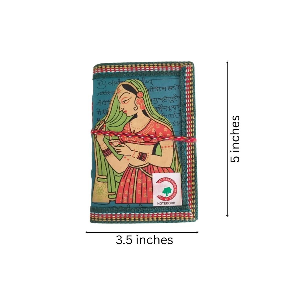 Handcrafted Leather Journal Diary - Perfect for Gifting Wood Decorative