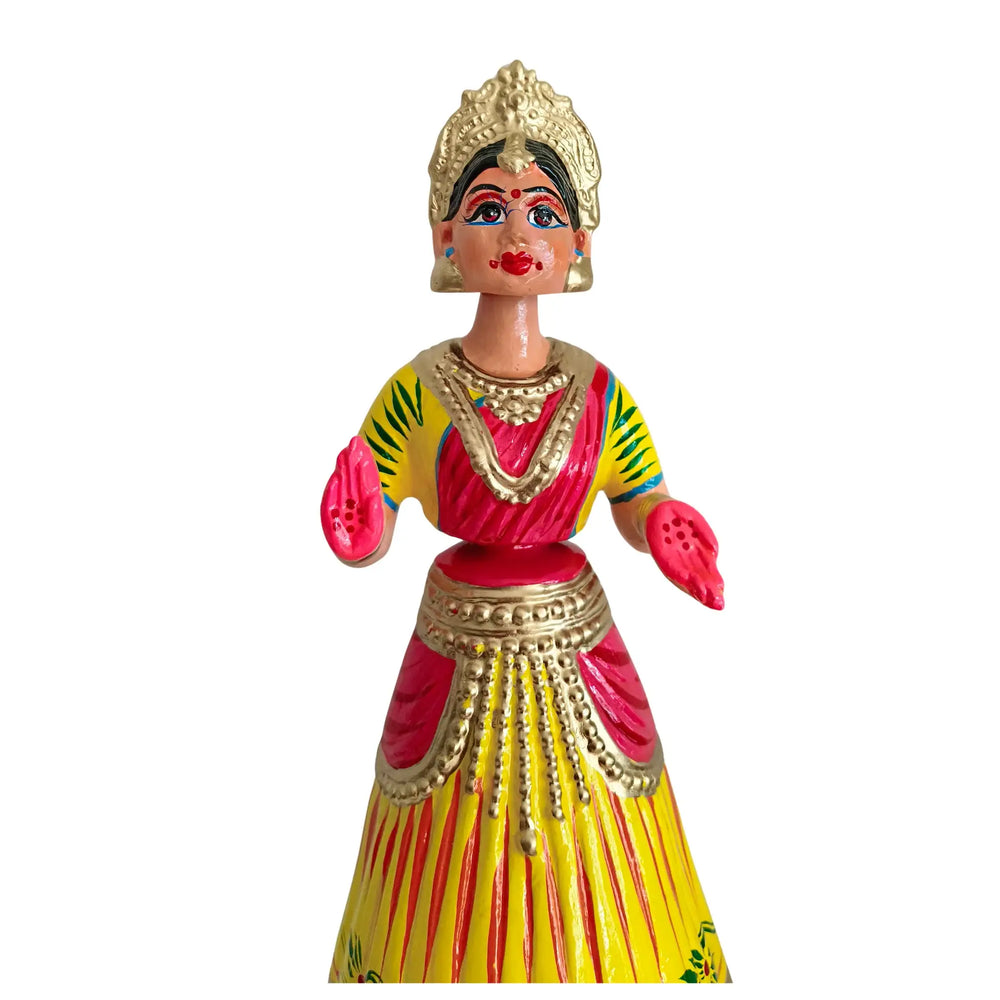 Cultural Charm – Kondapalli Butta Bomma Wooden Doll Kondapalli Lacquerware