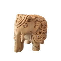 Hand-Carved Wooden Elephants – Artisan Decorative Sculptures maruthi handicrafts