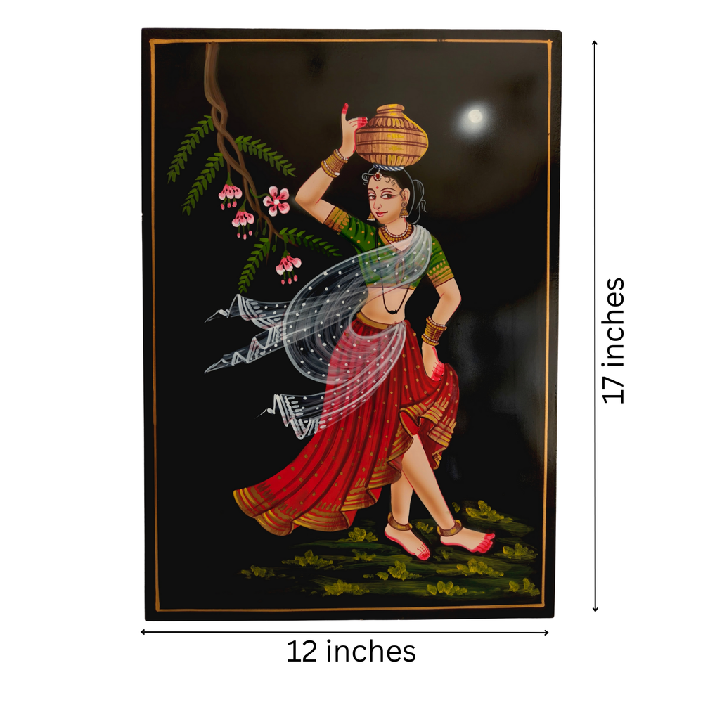 Nirmal painting moonlit elegance