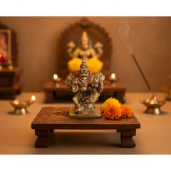 Brass Idol of Lord Narasimha (Man-Lion Avatar of Vishnu) Brass Ware