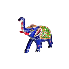 Royal Meenakari Elephant – Handcrafted Symbol of Prosperity and Artistry