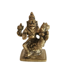 Brass Idol of Lord Narasimha (Man-Lion Avatar of Vishnu)