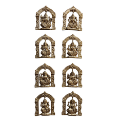 Brass Ashta Lakshmi Hanging for Pooja Room Decor And Gifting Brass Wall Hangings