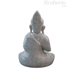 Peaceful Buddha Figurine – Soft Stone Decorative Idol