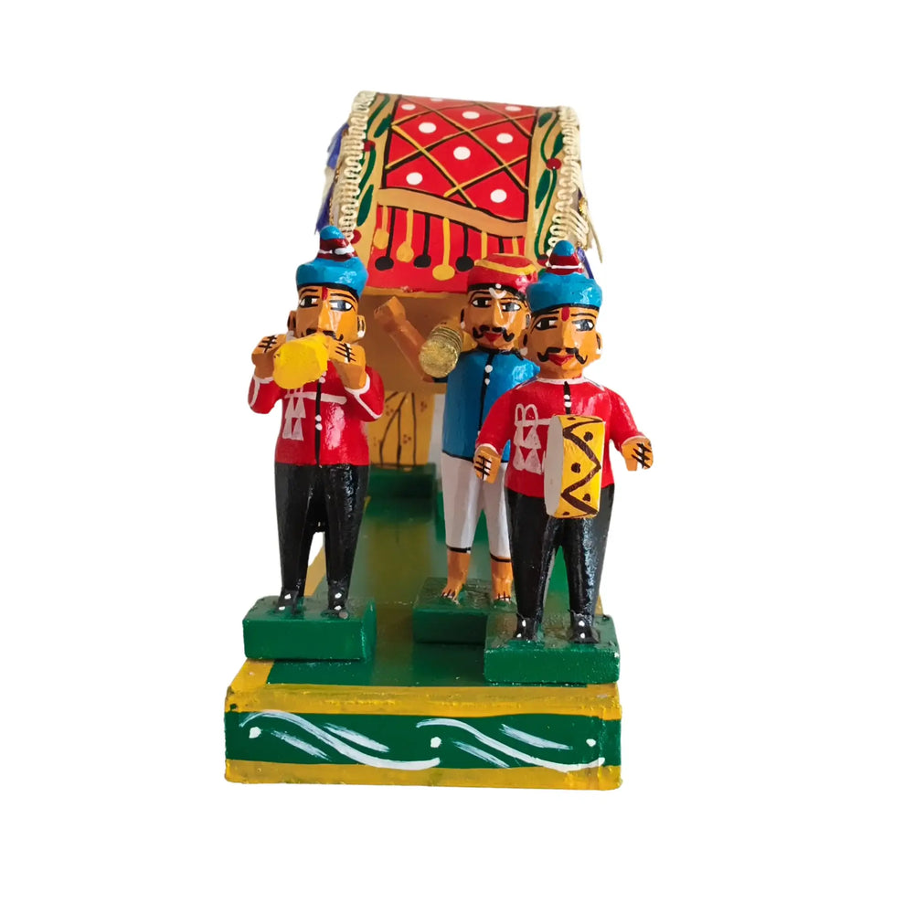 The Bridal Journey - Kondapalli "Pelli Pallaki" Doll Showpiece Kondapalli Lacquerware