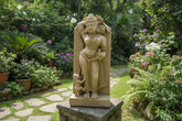 Mother and Child - A Posture of Khajuraho sculpture Sand Stone