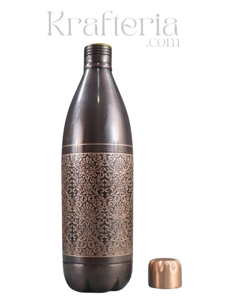 Ayurvedic Copper Water Bottle – Inspired by Ancient Healing Wisdom Brass Ware