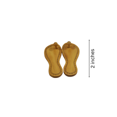 Traditional Wooden Paadukalu – Handcrafted for Pooja Ceremonies