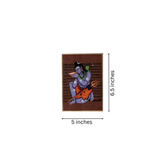 Lord Shiva A Divine Miniature Painting Paintings