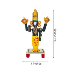 Authentic Etikoppaka Balaji - Lacquer-ware Divine Figurine Etikoppaka Lacquerware