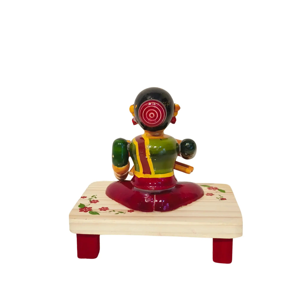 Eternal Bond – Etikoppaka Mother and Child Etikoppaka Lacquerware