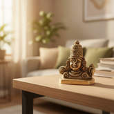 Brass Lord Venkateswara Face Idol (Tirupati Balaji)