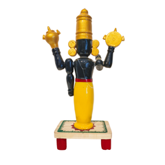 Authentic Etikoppaka Balaji - Lacquer-ware Divine Figurine