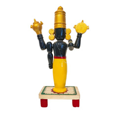 Authentic Etikoppaka Balaji - Lacquer-ware Divine Figurine Etikoppaka Lacquerware