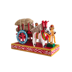 Kondapalli Bullock Cart – Traditional Village Life Wooden Craft