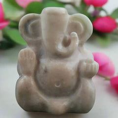 Handcrafted Marble Ganesh Idol – Divine Home Decor Marble Soft Stone