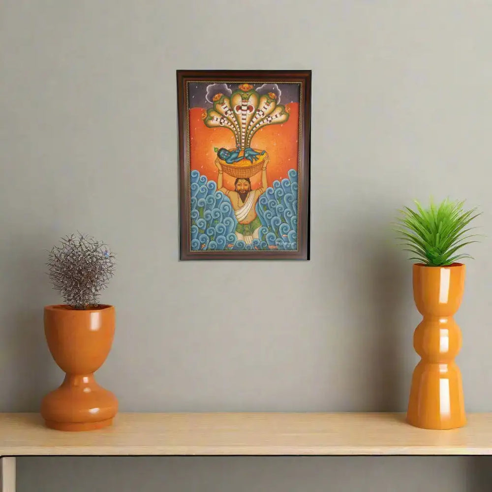 Gokul Krishna – Kerala Mural in Divine Colors Paintings