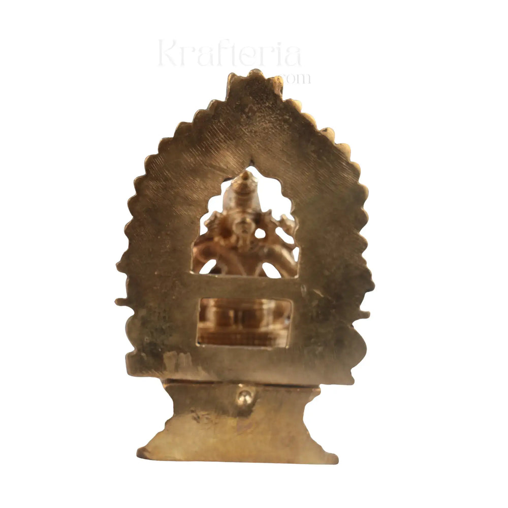 Panchaloha Lord Ganesh Idol-Blessings of Prosperity Karthick's metal art