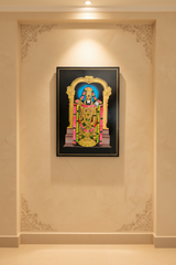 Divine Tirupati Balaji – Traditional Nirmal Painting Paintings