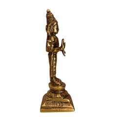 Handcrafted Tirupati Balaji Statue for Home Temple & Puja Brass Artwork