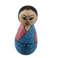Montessori inspired women peg dolls