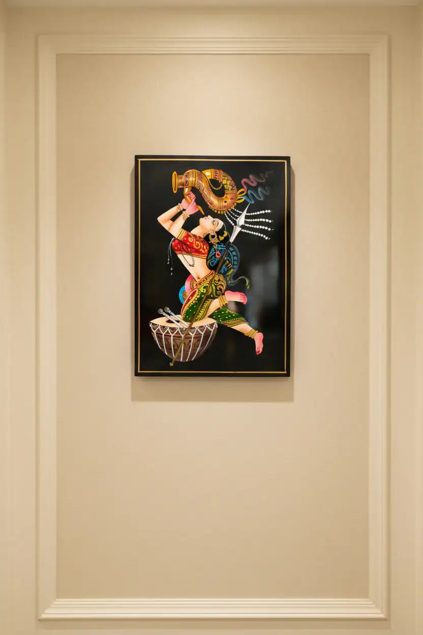 Royal horn Nirmal painting