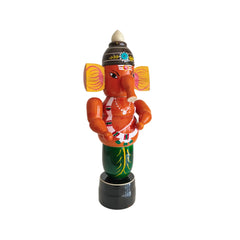 Traditional Etikoppaka Lacquerware - Lord Ganesh Statue Etikoppaka Lacquerware