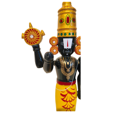 Authentic Etikoppaka Balaji - Lacquer-ware Divine Figurine