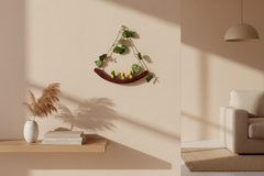 Nirmal parrot family wall hanging wooden decor