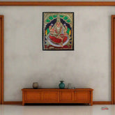 Thanjavur Style Laxmi Devi Painting – Classic Cultural Decor Paintings