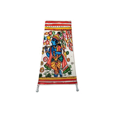Eternal Love – Radha Krishna Leather Painting | Bed Lamp Leather Paintings