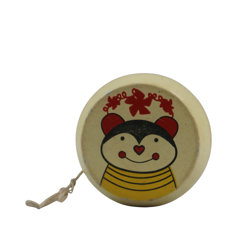 Traditional wooden spinners kids toy made in India