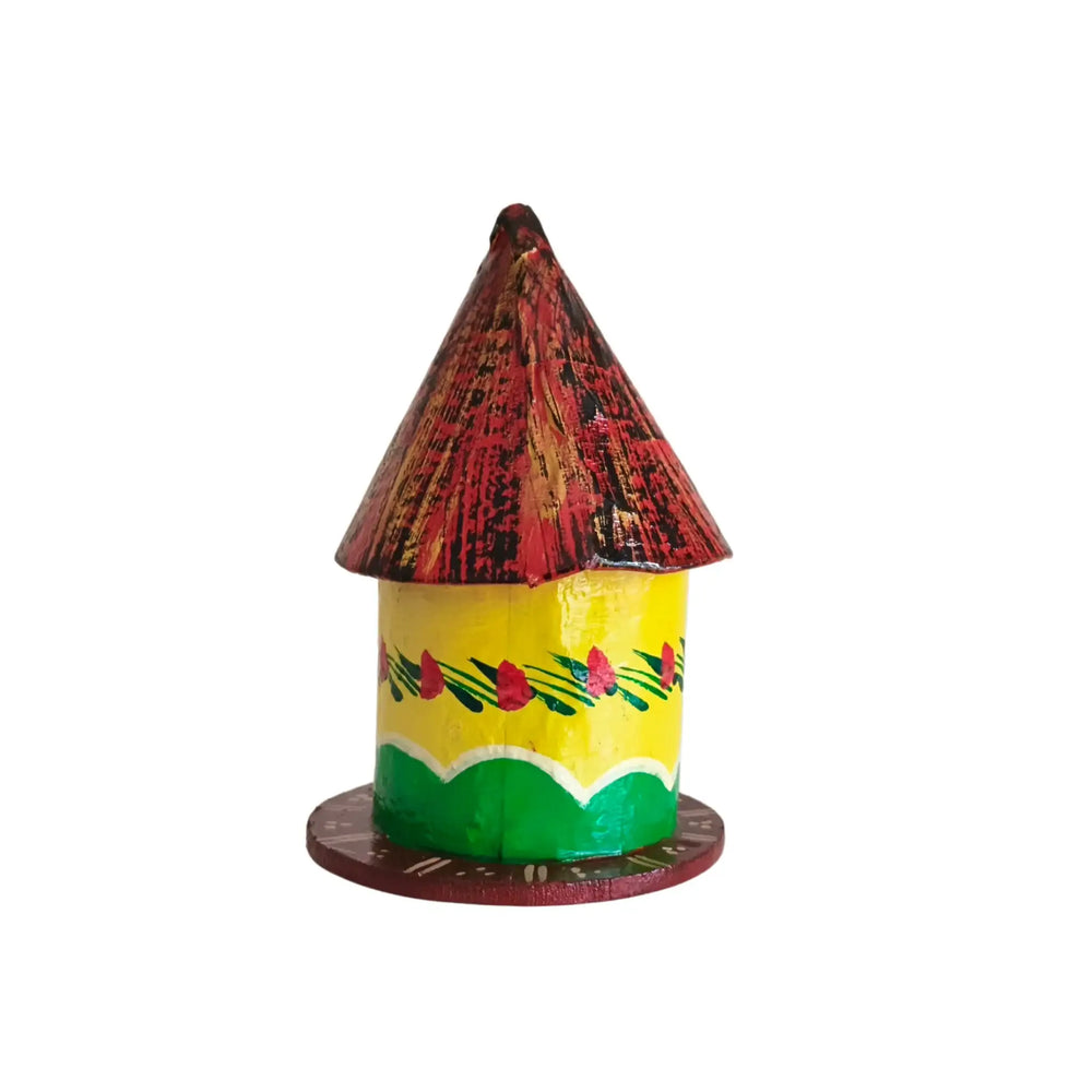 Rustic Charm - Handcrafted Kondapalli Village Hut Kondapalli Lacquerware