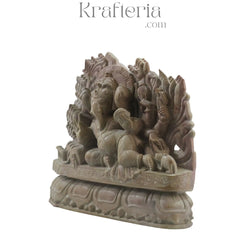 Ganesh Sculpture – The Remover of Obstacles Soft Stone