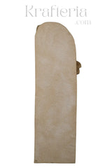 A Lady Adorning Herself with a Mirror Sand Stone