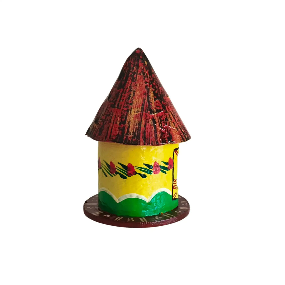 Rustic Charm - Handcrafted Kondapalli Village Hut Kondapalli Lacquerware