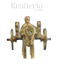 Premium Brass Bullock Cart – Ideal for Gifting & Collectors
