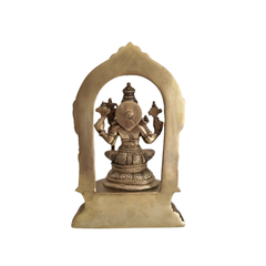 Divine Brass Annapoorna Devi Idol - Goddess of Food & Nourishment