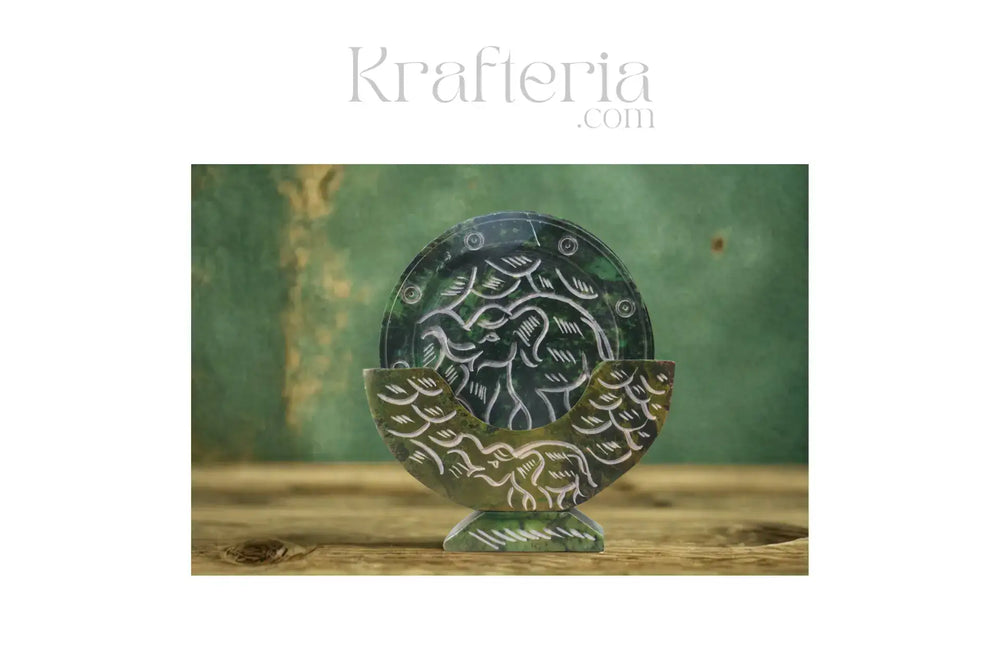 Luxury Marble Coasters – Perfect for Coffee Tables & Home Décor Marble Soft Stone