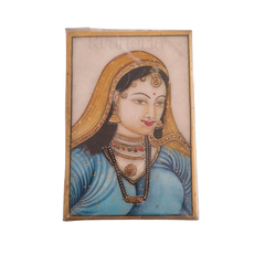 Rajasthan Mughal Queen Marbel Painting